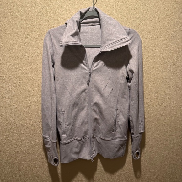 Lululemon Stride Jacket II Heathered Grey size 4 - Picture 6 of 10
